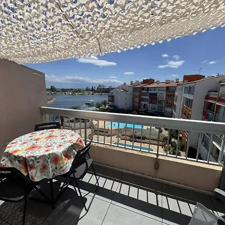 Apartment Avec Vue Chenal Et - 4 Personnes - Cap D'agde Ct980-406 Agde